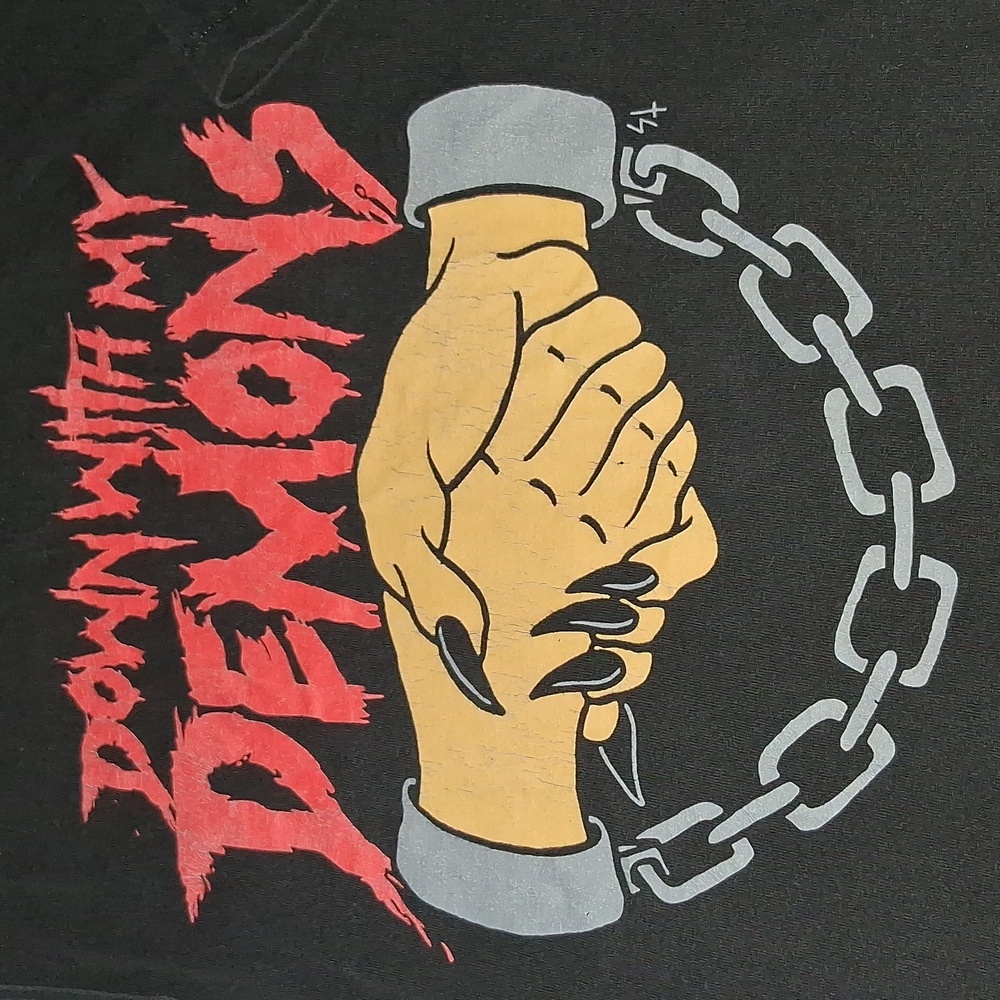 Lurking Class "Down With My Demons" Size Xl Mens Band Tshirt. - Picture 2 of 4